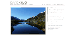 Desktop Screenshot of davidkillick.co.nz
